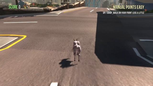 Goat Simulator: Gameplay on PS4 Pro смотреть онлайн