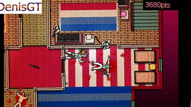 Hotline Miami Прохождение#2(Нож В Глаз) смотреть онлайн