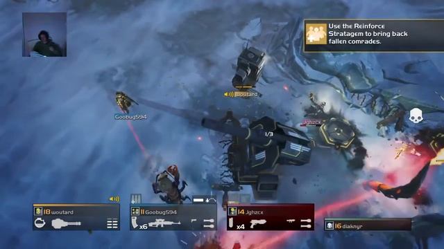 Helldivers p3 drinking and playing смотреть онлайн