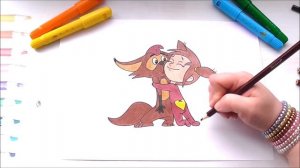 Простоквашино Мультик Раскраска Рисуем Раскраски для Детей