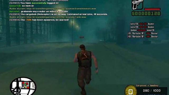 Server Zombie SAMP Left 4 Dead 0.3e смотреть онлайн