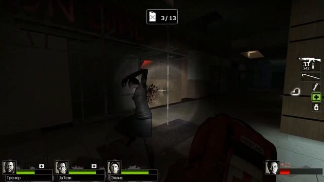 Left 4 Dead - Финал первой главы TheDobro & Johnny Templ смотреть онлайн