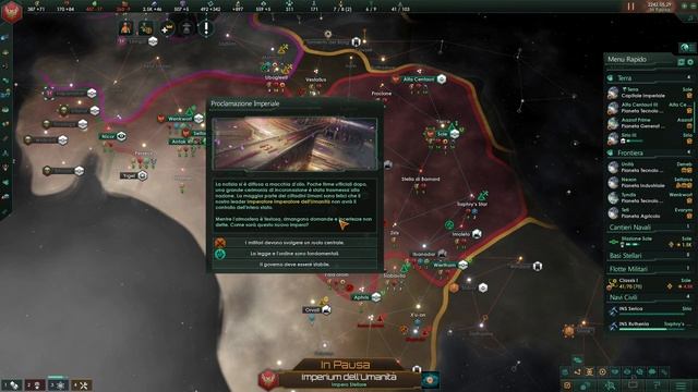 Stellaris: Galactic Paragons - Imperium - Gameplay ITA - Under One Rule смотреть онлайн