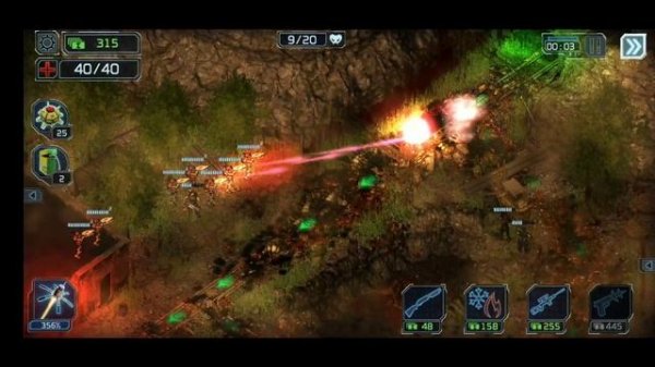 Alien Shooter TD Walkthrough Gameplay MISSION 36 EXPERT MODE