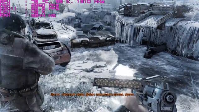 Metro 2033 Redux on X4 860k + GTX 750 Ti смотреть онлайн