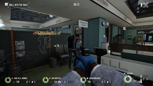 Payday 2 | In & Out Bank Heist смотреть онлайн