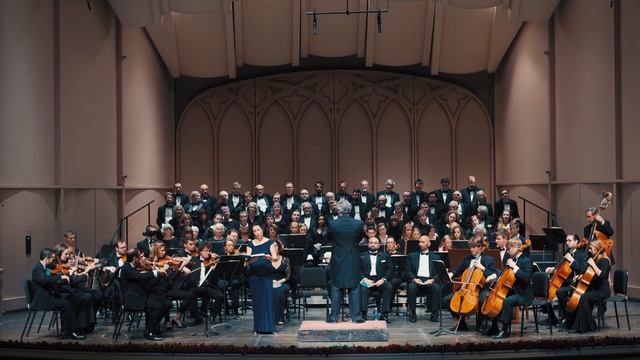 Bach Mass in B Minor (BWV 232) Agnus Dei, Veterans Day performance смотреть онлайн