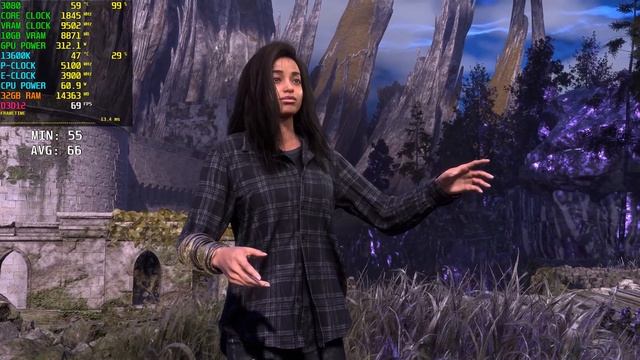 Forspoken (DLSS) RTX 3080 & 13600K 5.1GHz - Custom 1440P смотреть онлайн
