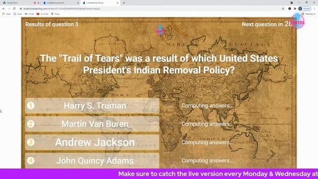 History & Geography Trivia Night! General Knowledge Quiz - 25 Questions смотреть онлайн