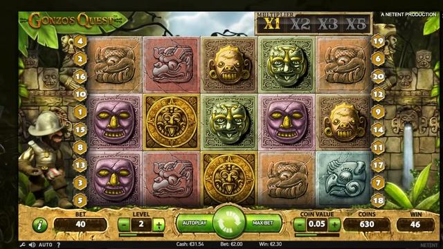 Gonzo's Quest - quick game смотреть онлайн