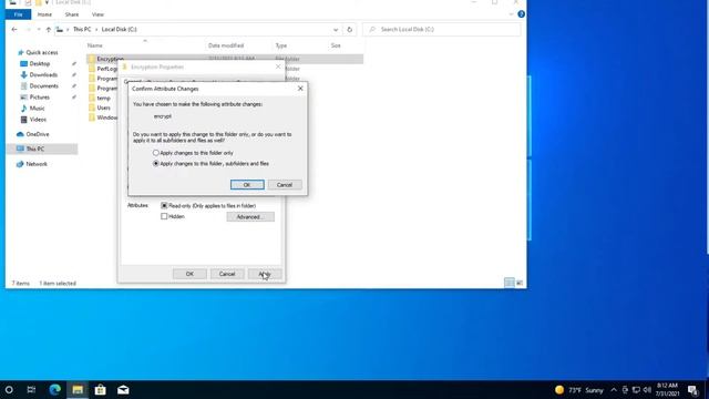 How to Enable or Disable File Encryption in Windows 10 (NTFS EFS) смотреть онлайн