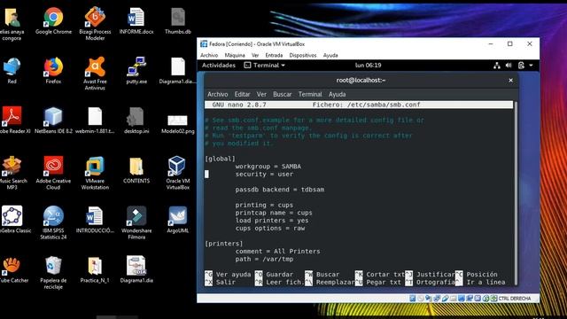 Activación y ejecución de samba en Fedora смотреть онлайн