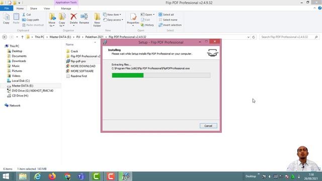 Tutorial instal Flip PDF Profesional (v2.4.9.32) смотреть онлайн