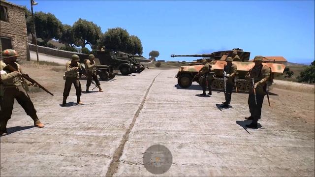 Arma 3 - Iron Front Lite texture quality test смотреть онлайн