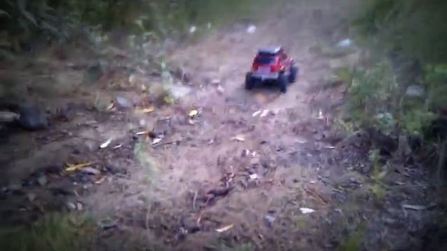 Покатушки на rc модели Grand Cherokee смотреть онлайн