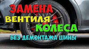 Как поменять соски (вентили) на колесах бескамерных шин без демонтажа покрышки