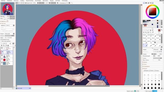 Speedpaint #7 (аватарка канала)