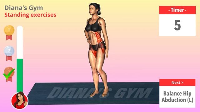 Do These Exercises Standing & Watch Yourself Transform! смотреть онлайн