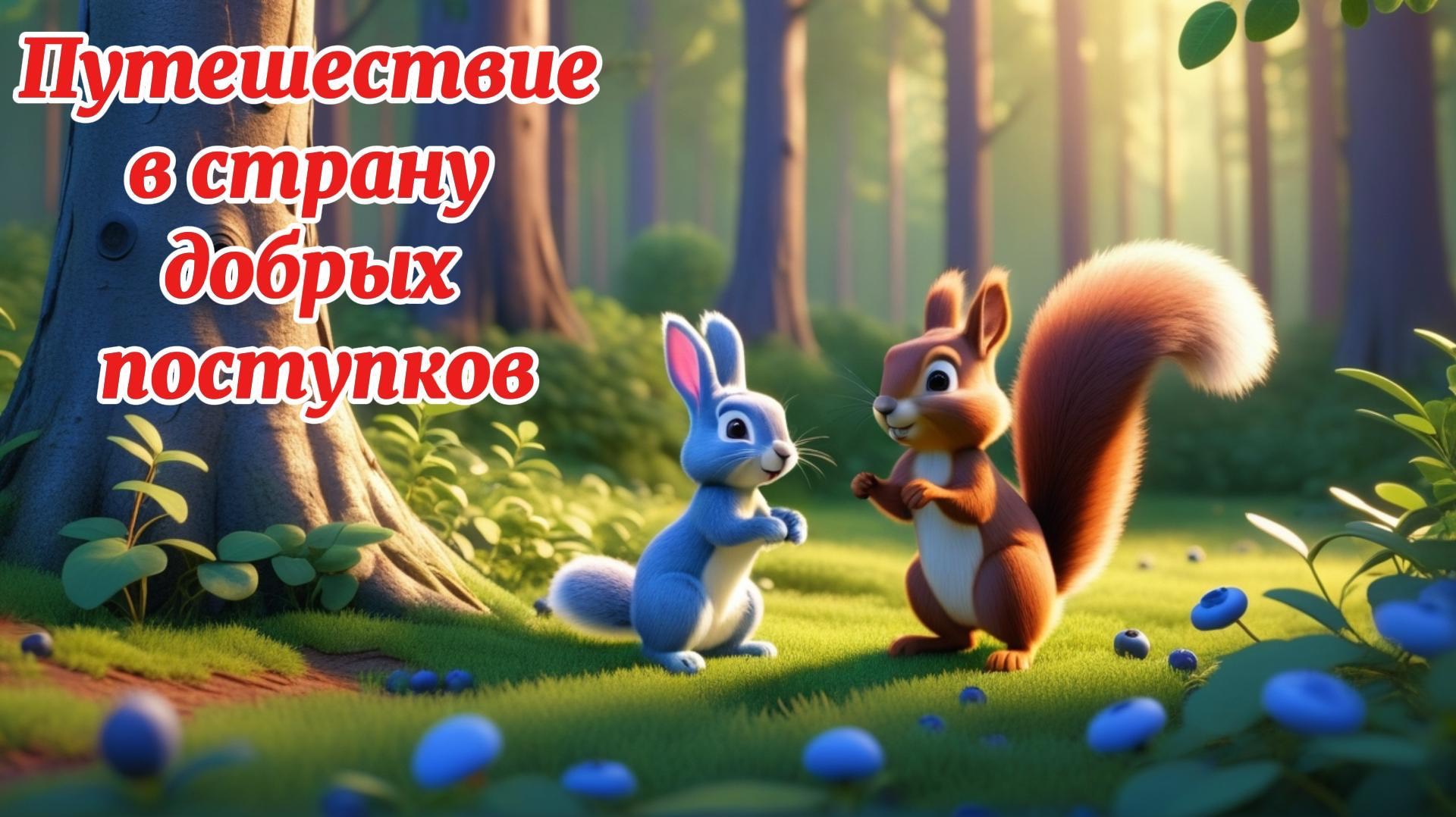 Путешествие в страну добрых поступков |Сказки на ночь для малышей | Мультик | Детские сказки онлайн смотреть онлайн