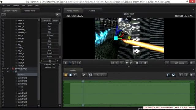 Godzilla's Atomic Breath Tutorial For SFM смотреть онлайн