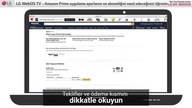 [LG WebOS TV] - Amazon Prime aboneliği nasıl satın alınır смотреть онлайн