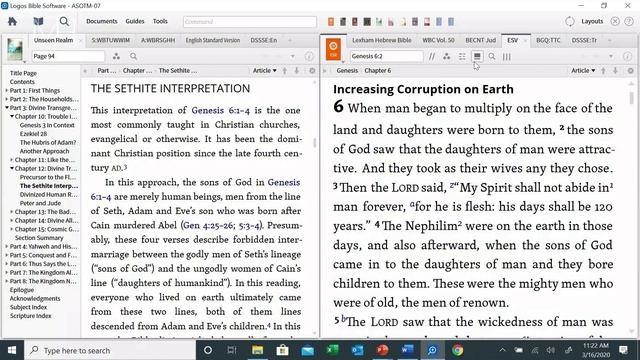 Why Is Genesis 6:1-4 NOT Referring To The Sons of Seth? смотреть онлайн