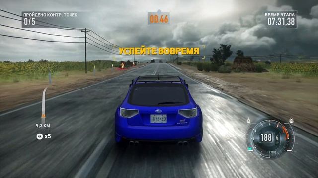Снова мафия и проблемы! Прохождение NFS: The Run #4 смотреть онлайн