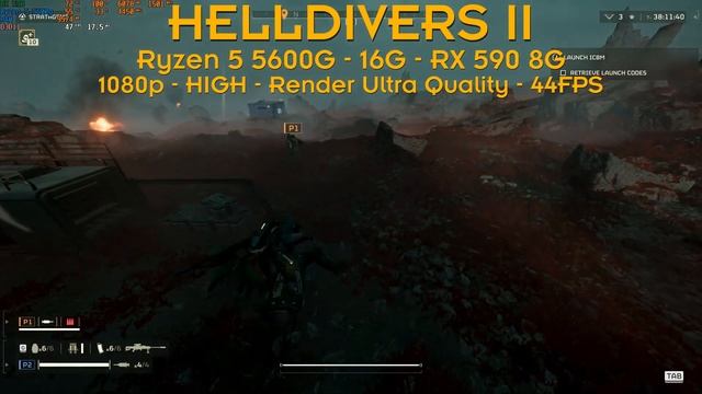 HELLDIVERS 2 & RX590 An old but really powerful GPU from 2018, 8G VRAM card can fight for democracy смотреть онлайн