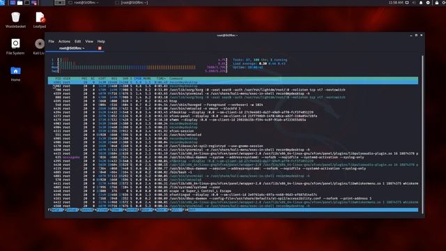 How to view services in Linux and HTOP. смотреть онлайн