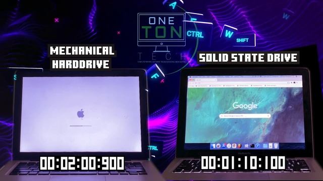 How fast are solid state drives? (SSD vs HDD comparison - MacBook Pro 2012) смотреть онлайн