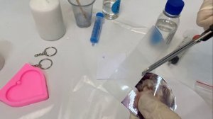 Мастер-класс делаем брелок с фотографией из эпоксидной смолы