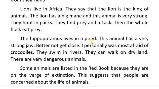 26 English topic - ANIMALS смотреть онлайн