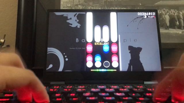 Osu!mania - Bad Apple (Tracy vs Astronomical Remix) DT 6.07* смотреть онлайн