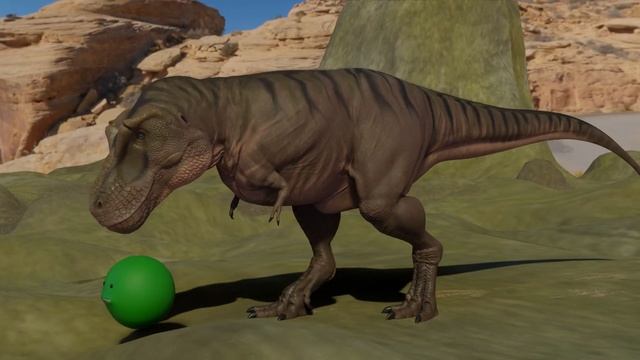 Tyrannosaurus Rex Stalking Prey (Blender 2.8) смотреть онлайн