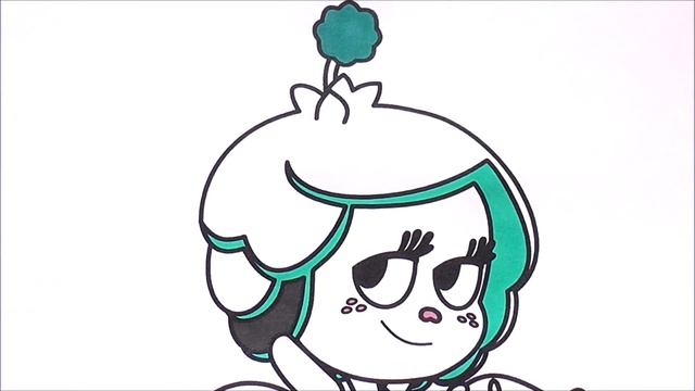 Ханазуки Мультик Раскраска для Детей Hanazuki Cartoon Coloring Book for Kids смотреть онлайн