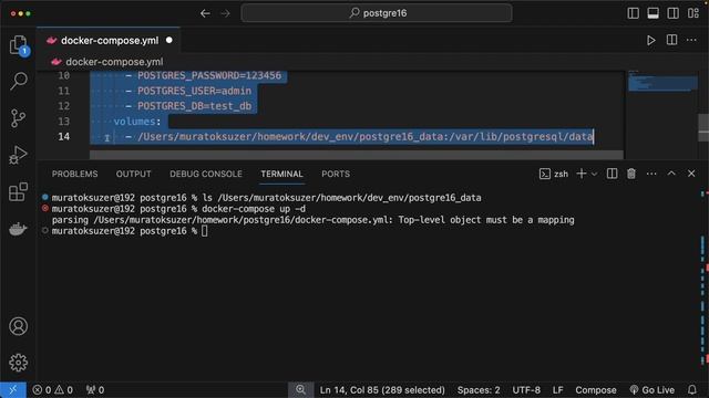 PostgreSQL with docker-compose and DBeaver смотреть онлайн