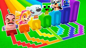 ПОЛУКРУГЛЫЕ ТОННЕЛИ СКАЙ ЩЕНЯЧИЙ ПАТРУЛЬ МАЙКИ ПРИВЕТ СОСЕД БЕЛАЯ ТУЧКА В МАЙНКРАФТ ЗОМБАК