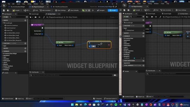 37 - Player Inventory Widget Logic