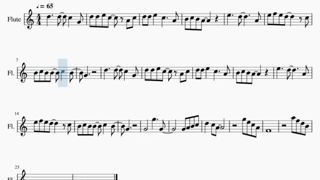 SUPER EASY Flute Sheet Music: How to play Last Christmas by Wham смотреть онлайн