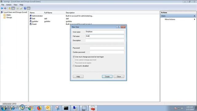 How to Create user in Windows 7 || Computer Course || 2019 смотреть онлайн
