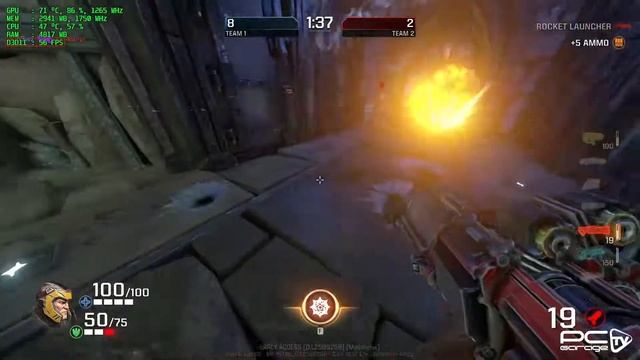 Gameplay & FPS Quake Champion - Sistem Gaming PC Garage Green Fireboat v4 смотреть онлайн