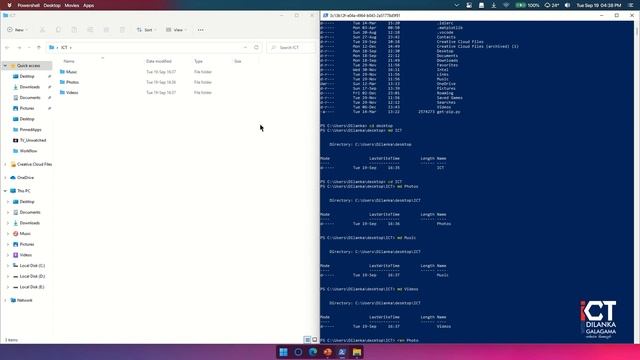 MS-DOS | Command Prompt | Windows PowerShell | තේරෙන සිංහලෙන් смотреть онлайн