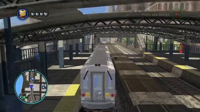LEGO MARVEL Super Heroes Metro Train Tour смотреть онлайн