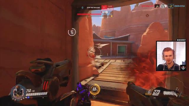 OVERWATCH: Reaping Through Placement Matches with JV!! смотреть онлайн