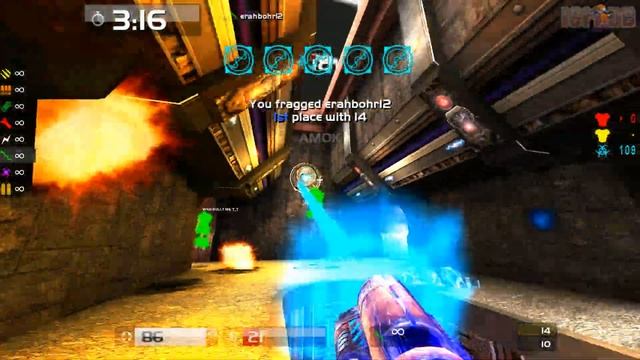 Quake Live: GB back with an All weapons FFA game смотреть онлайн