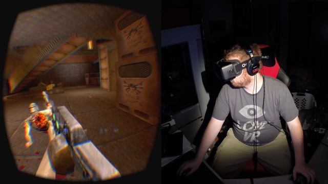 Quake2 VR with Oculus DK2 смотреть онлайн