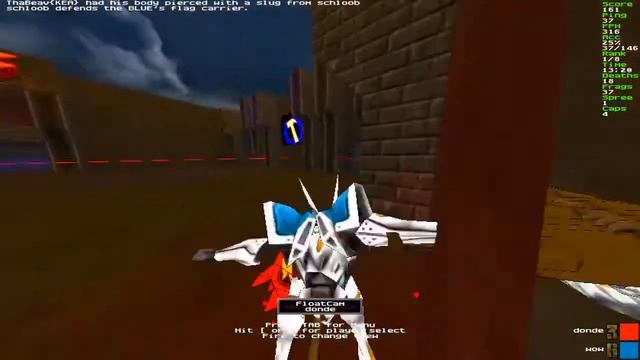 Tekkaman Blade on Beavers new XLCTF2 for Quake II RailwarZ смотреть онлайн