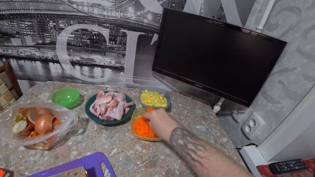 СУП КУРИНЫЙ в мультиварке. смотреть онлайн