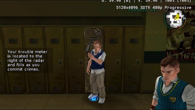 Bully ~ HD Textures 4K Progressive +60FPS Patch | pcsx2-v1.7.5341 QT | PS2 PC Gameplay смотреть онлайн
