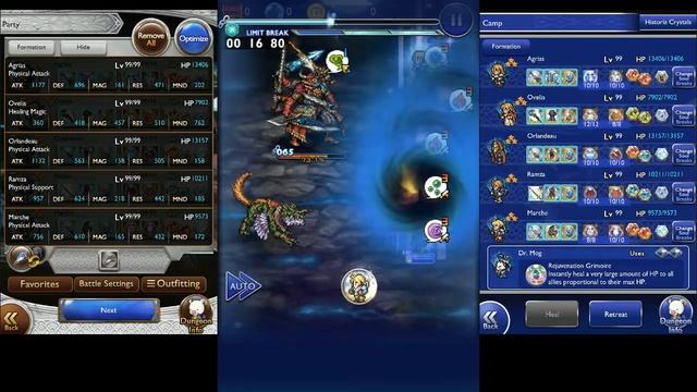 [FFRK] [EX] Gilgamesh (Wanderer) (FFT) - Cid's Mission [25:16] смотреть онлайн